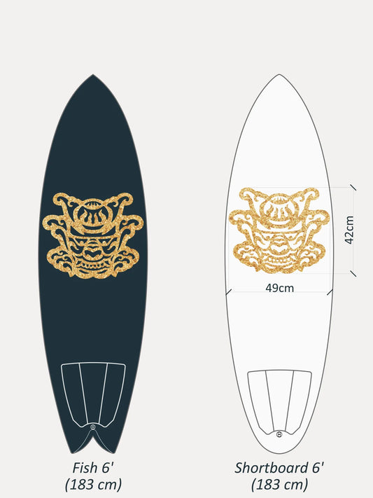 Front pad OAX en collaboration avec l'artiste SKORP, vue 2
