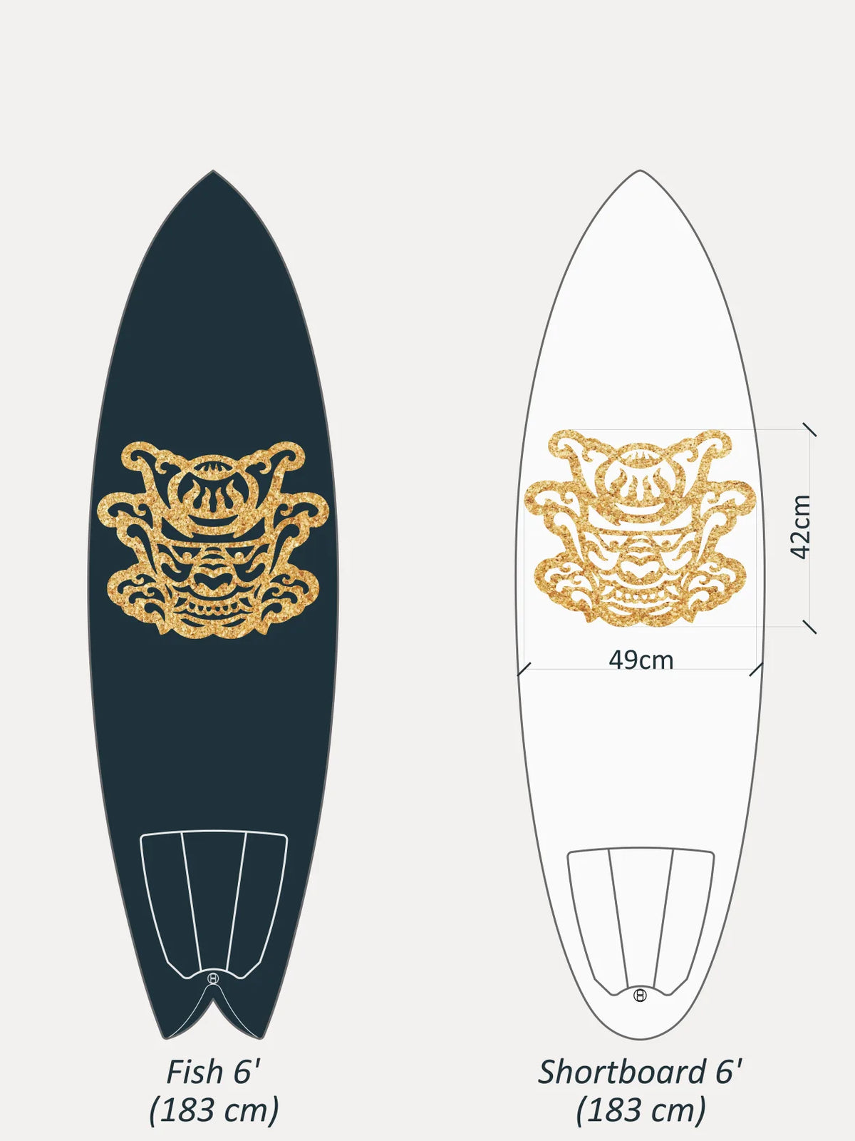 Front pad OAX en collaboration avec l'artiste SKORP, vue 2